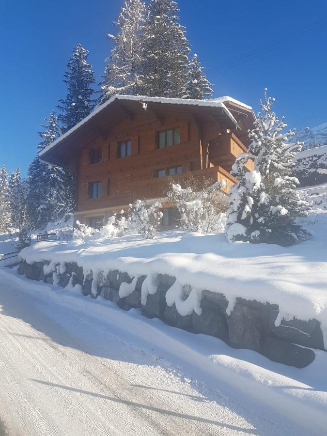 Chalet Grueneggli Adelboden Exterior foto
