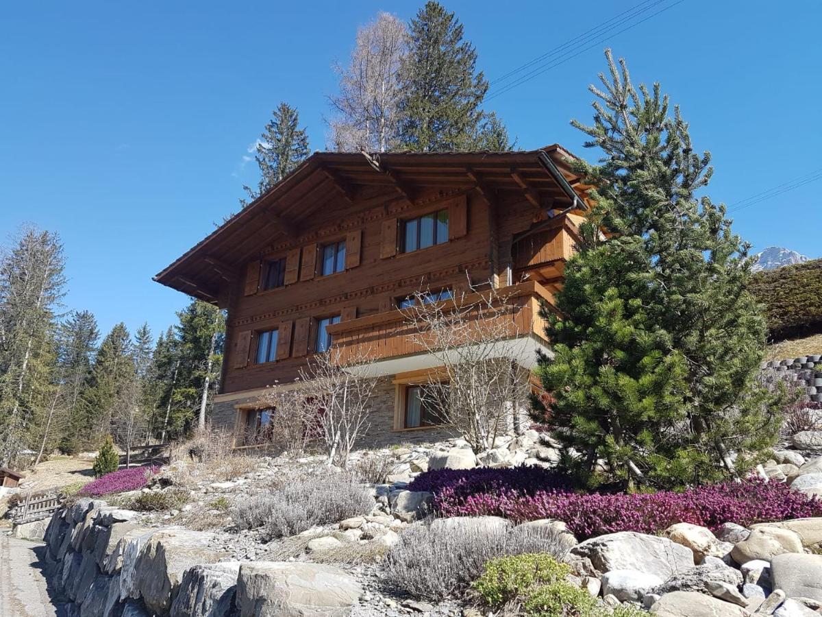 Chalet Grueneggli Adelboden Exterior foto